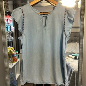 Love University Chambray Top